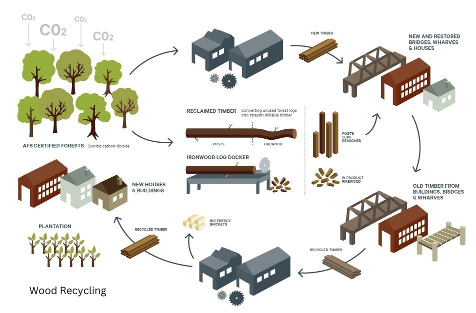 Wood Recycling Process and Benefits- D-One Technology